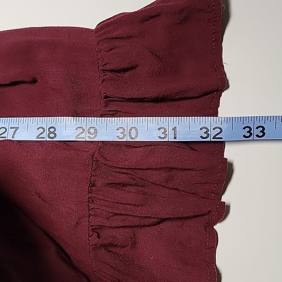 Brandy Melville Mini Dress Sheer Tiered Adjustable Spaghetti Straps Chiffon‎ OS - Picture 13 of 14